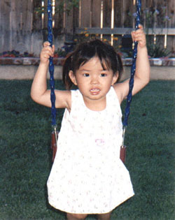 Constance Chu on her swing