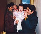 Maren Cui Cui's Gotcha Day (Baby on left).